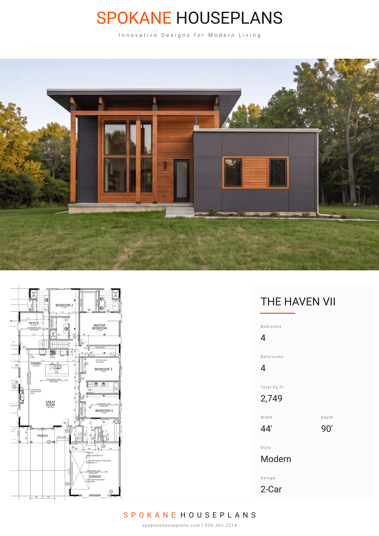 THE HAVEN VII plan flyer