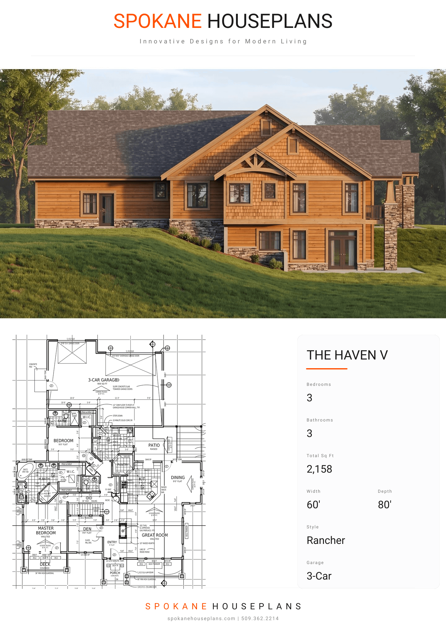 THE HAVEN V plan flyer