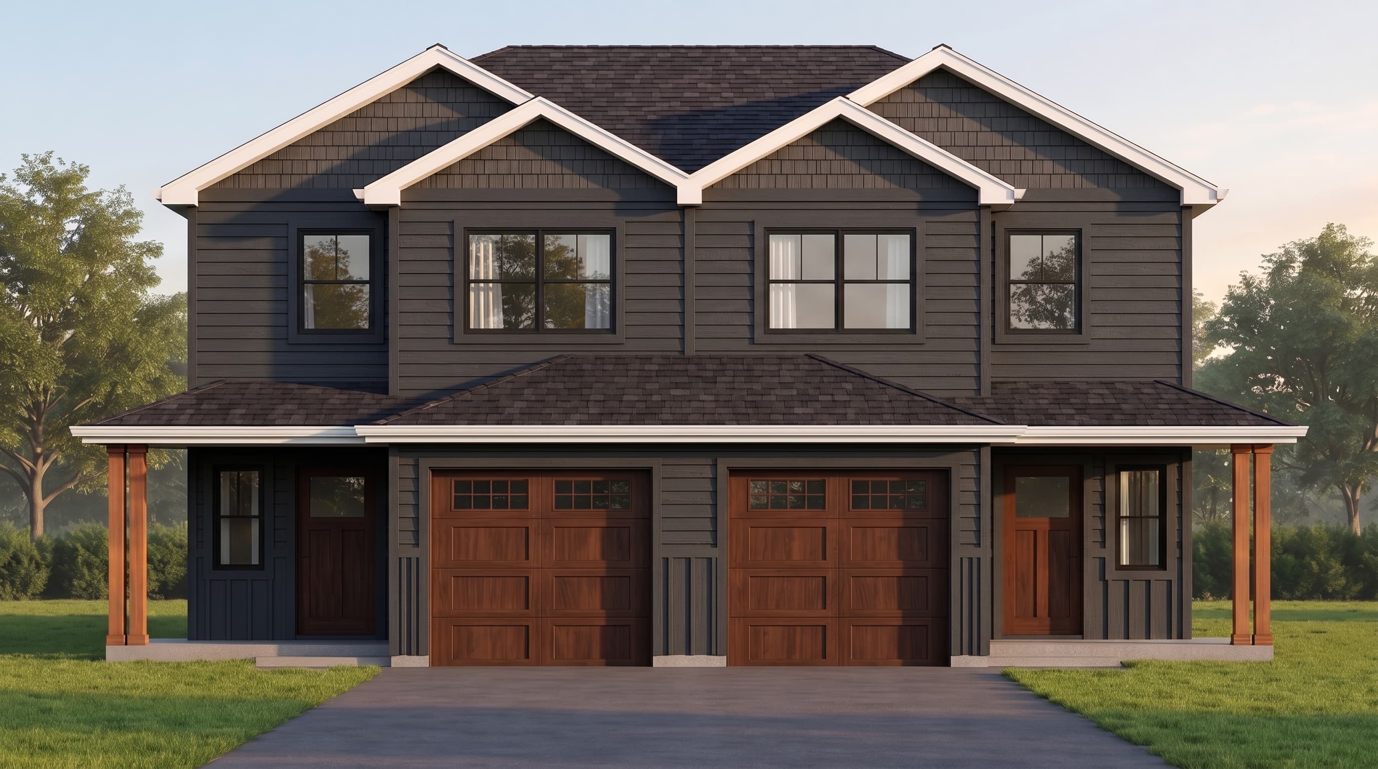 THE TWIN CEDARS DUPLEX