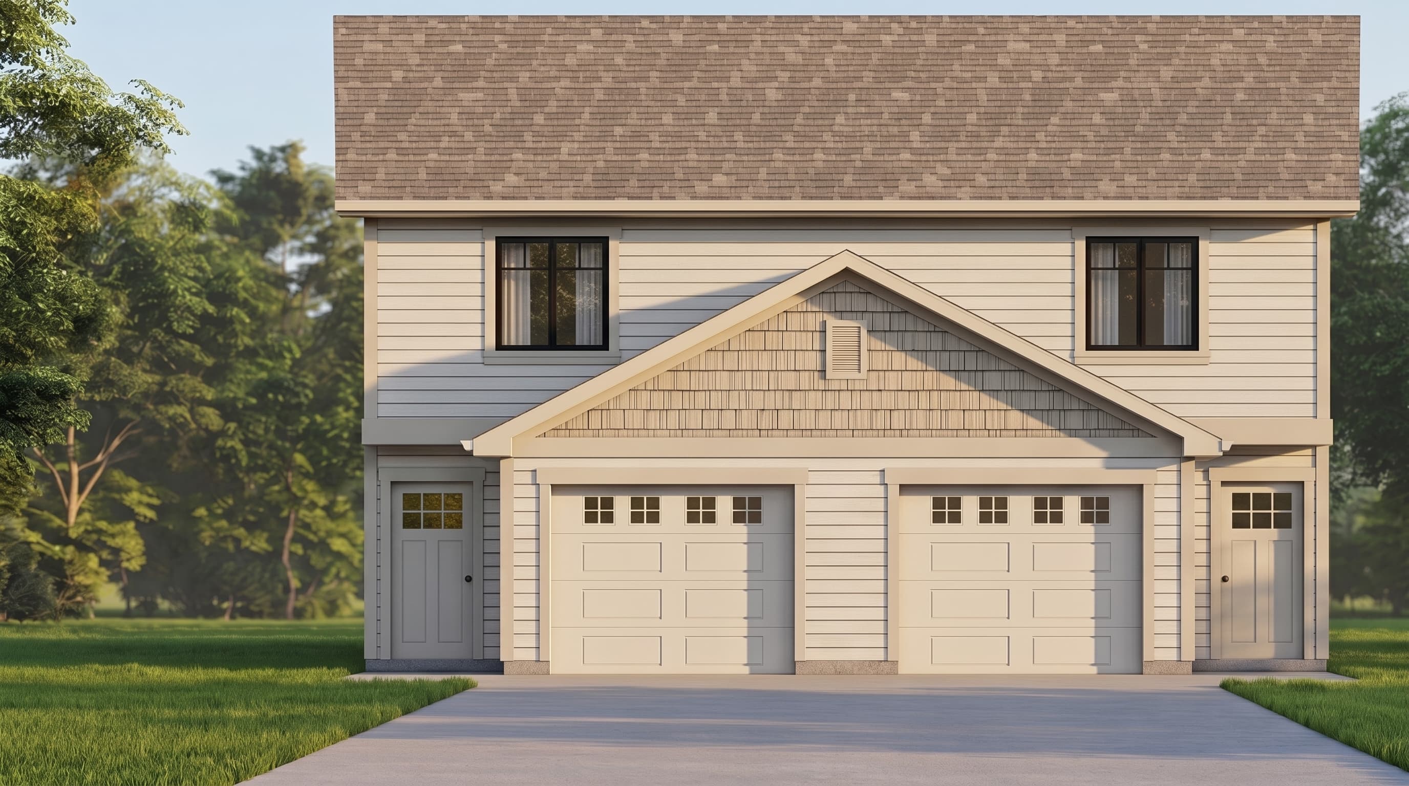 THE TWIN GABLES CRAFTSMAN