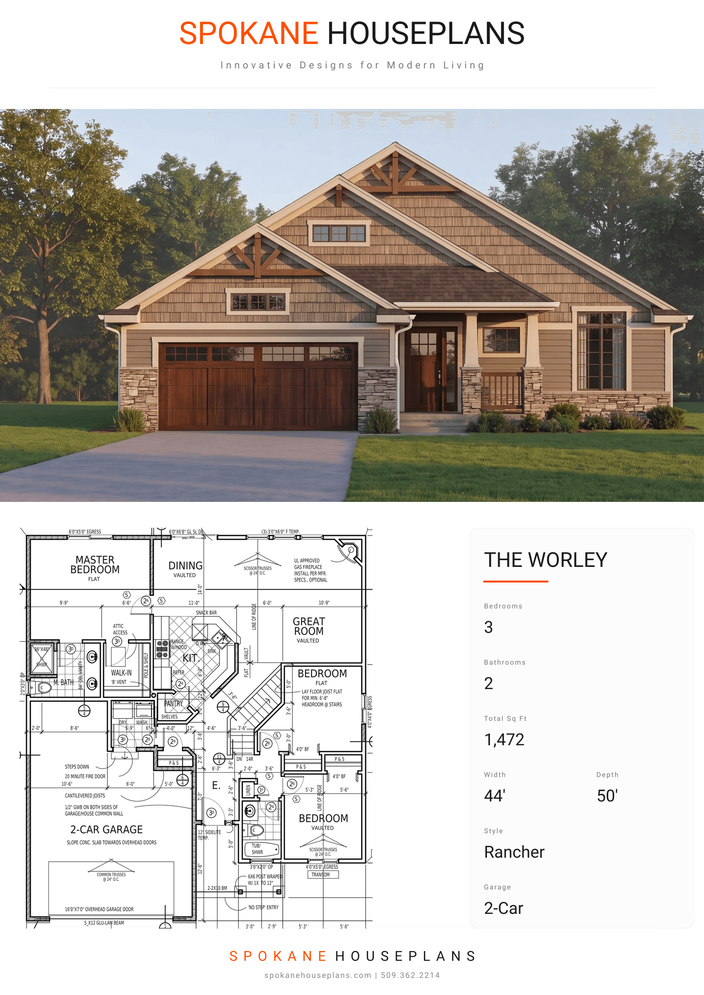 THE WORLEY plan flyer