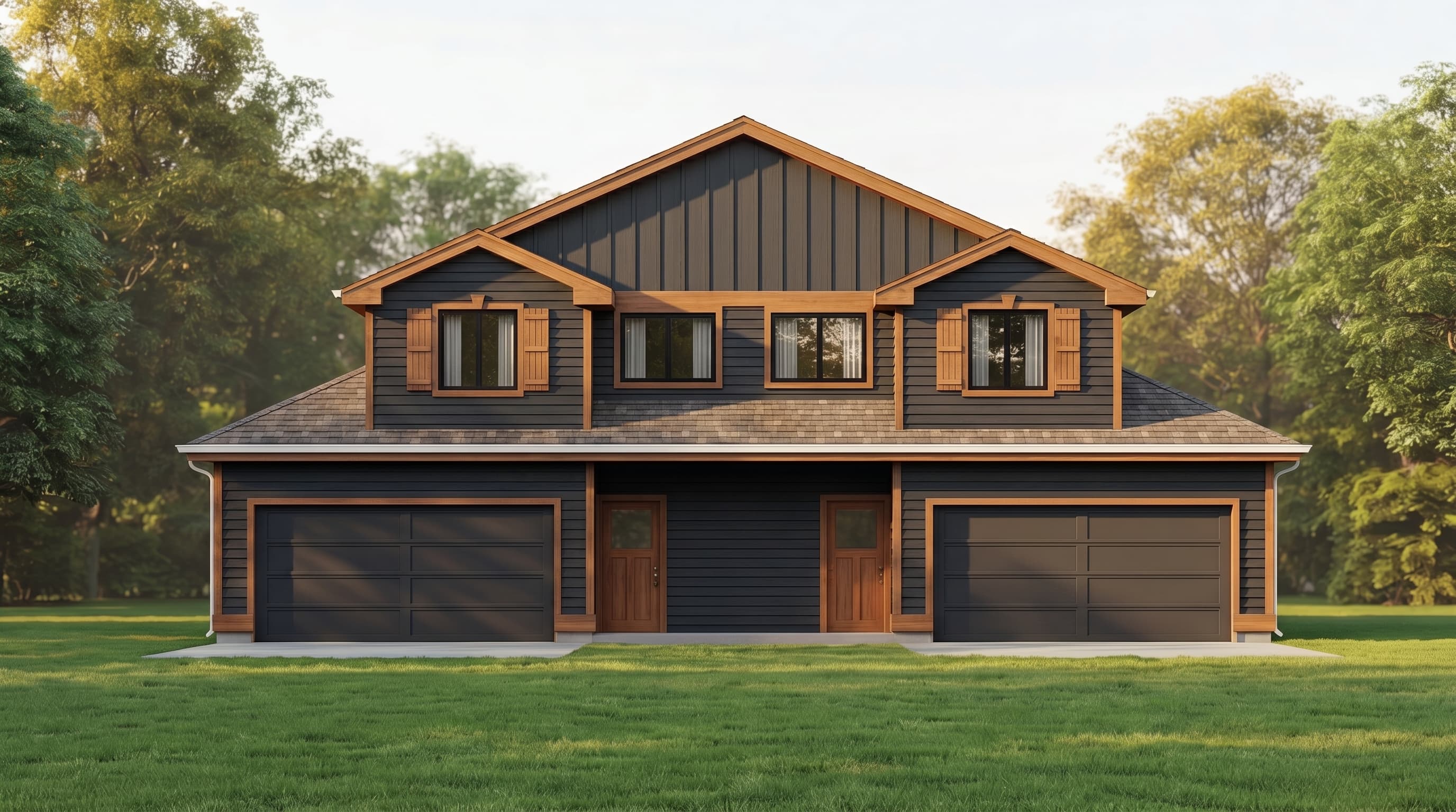 THE TWIN PINES DUPLEX