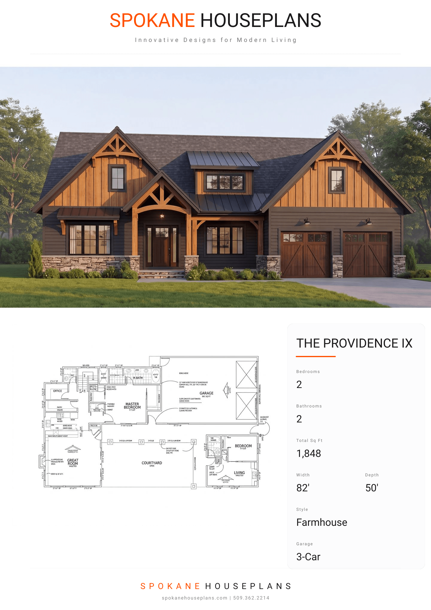 THE PROVIDENCE IX plan flyer