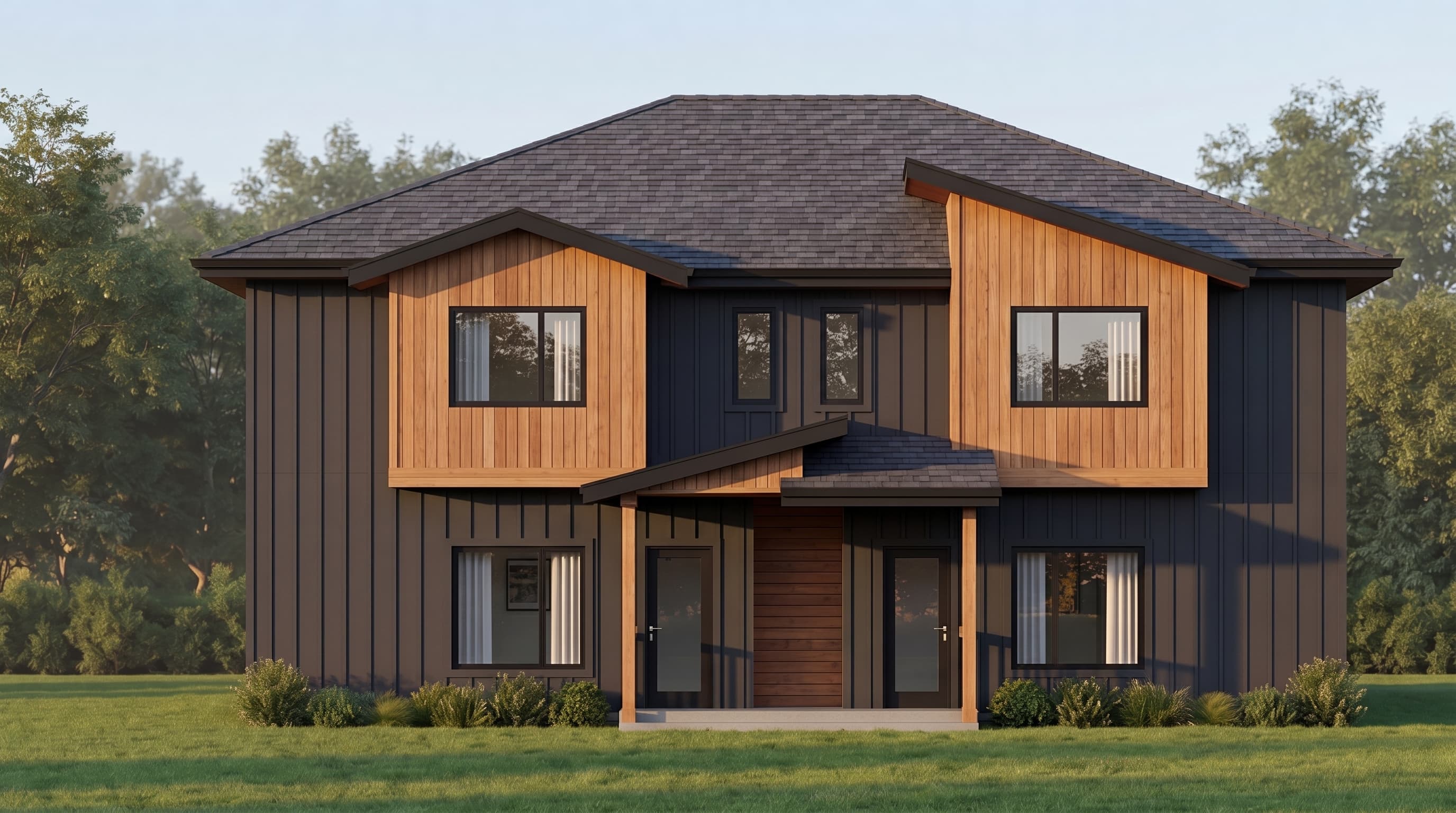 THE EVERGREEN DUPLEX
