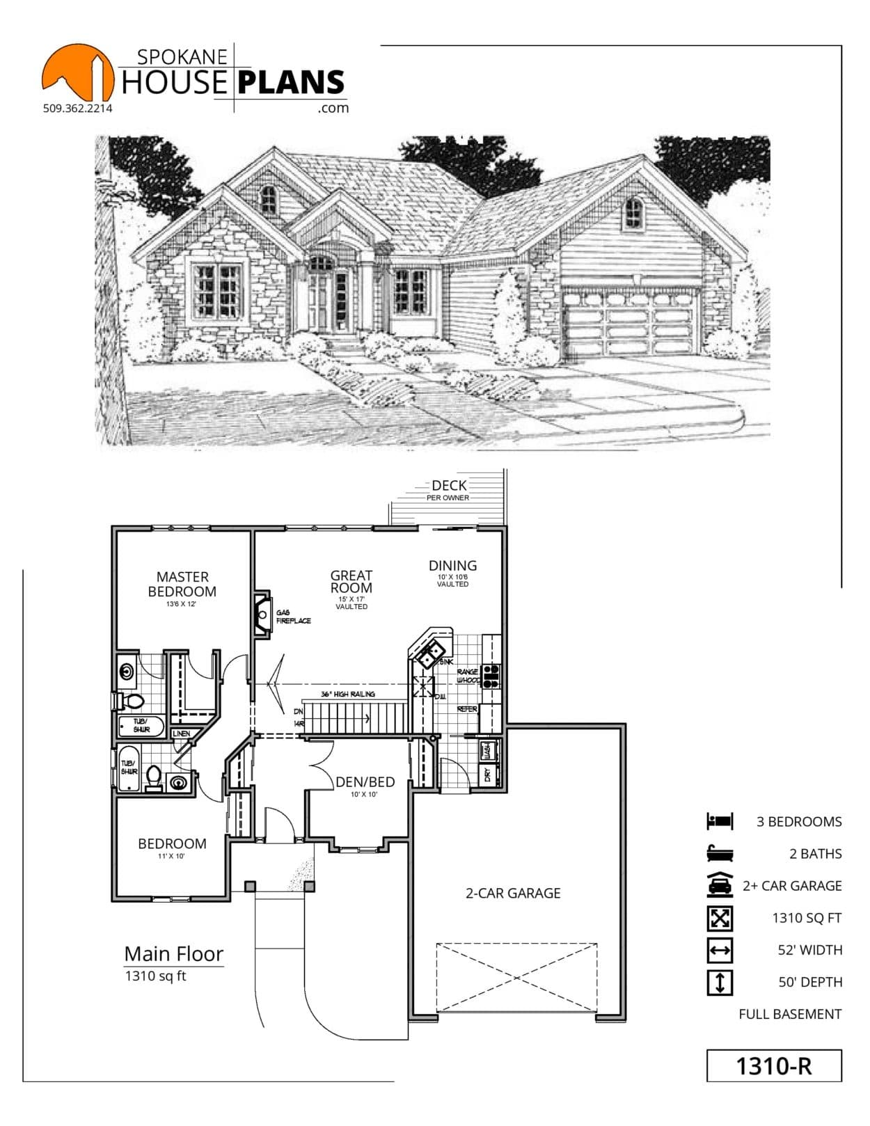 1310-R plan flyer