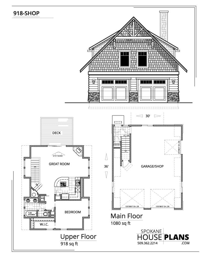 918-SHOP plan flyer