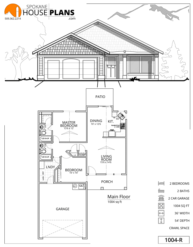 1004-R plan flyer