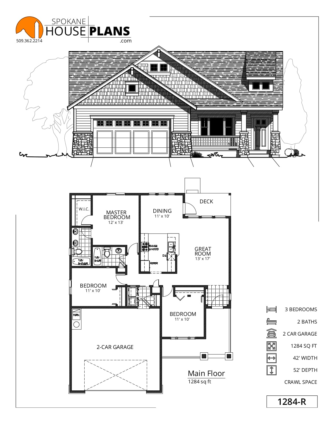 1284-R plan flyer