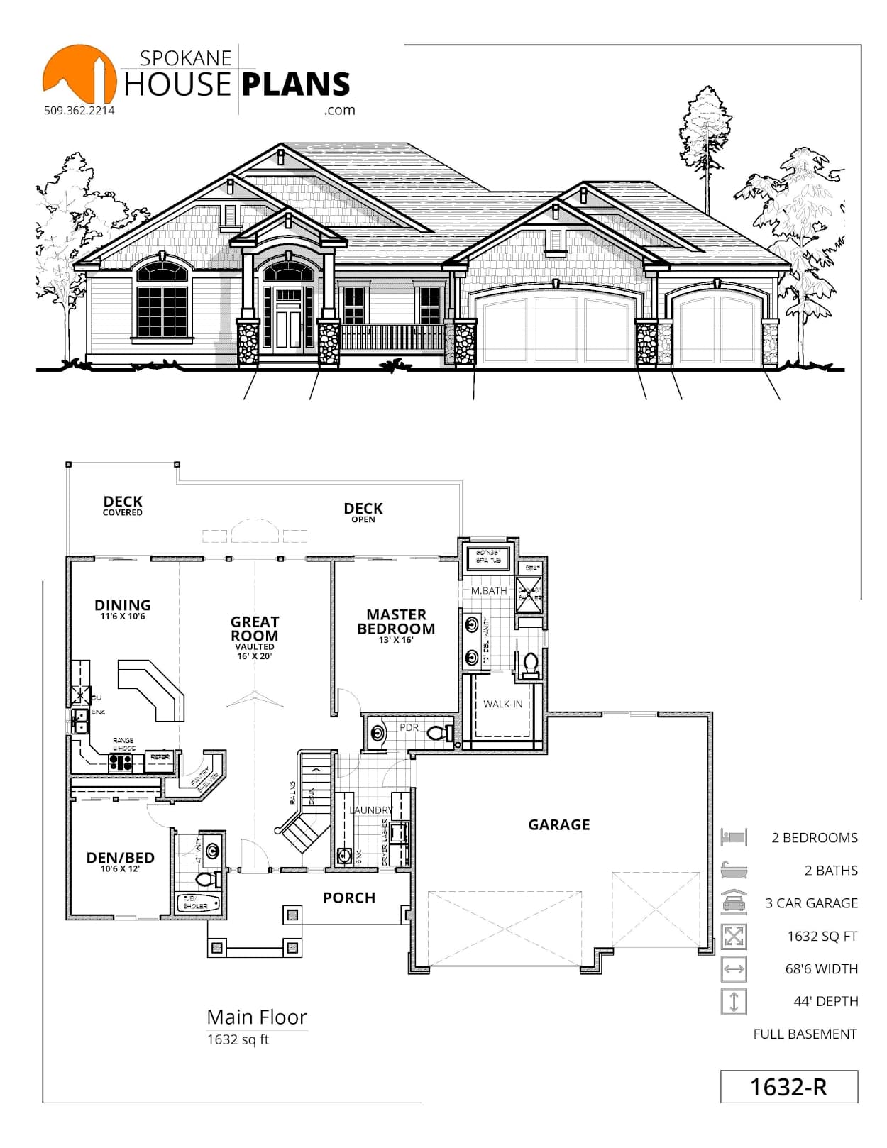 1632-R plan flyer