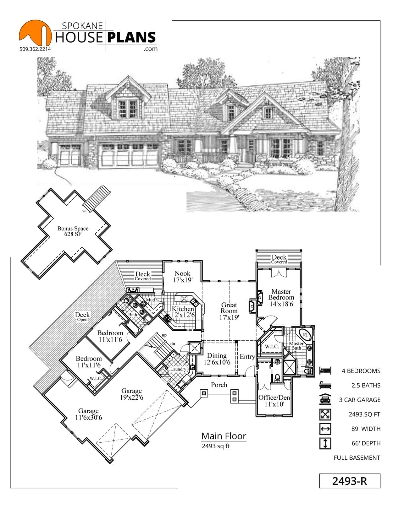 2493-R plan flyer