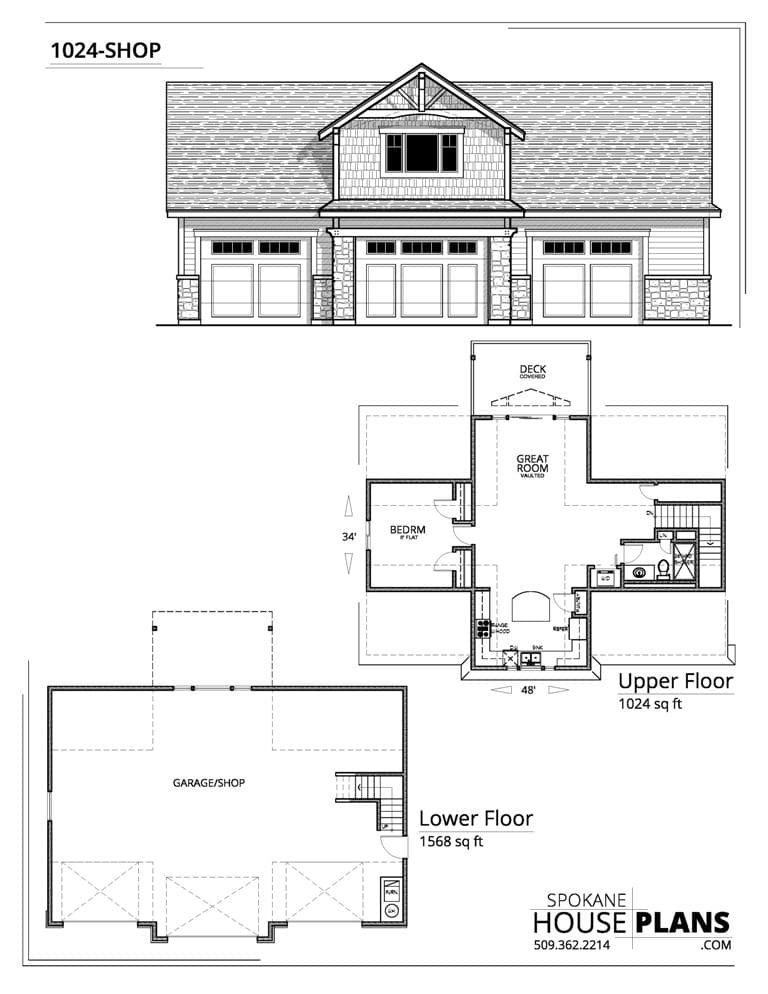 1024-SHOP plan flyer