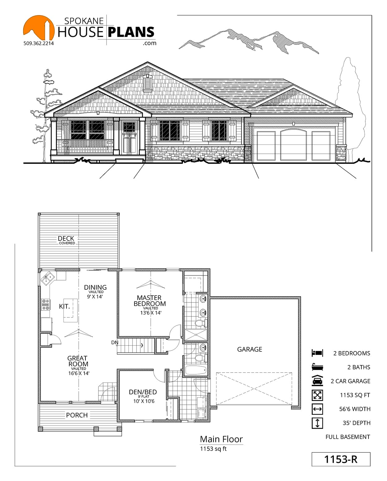 1153-R plan flyer