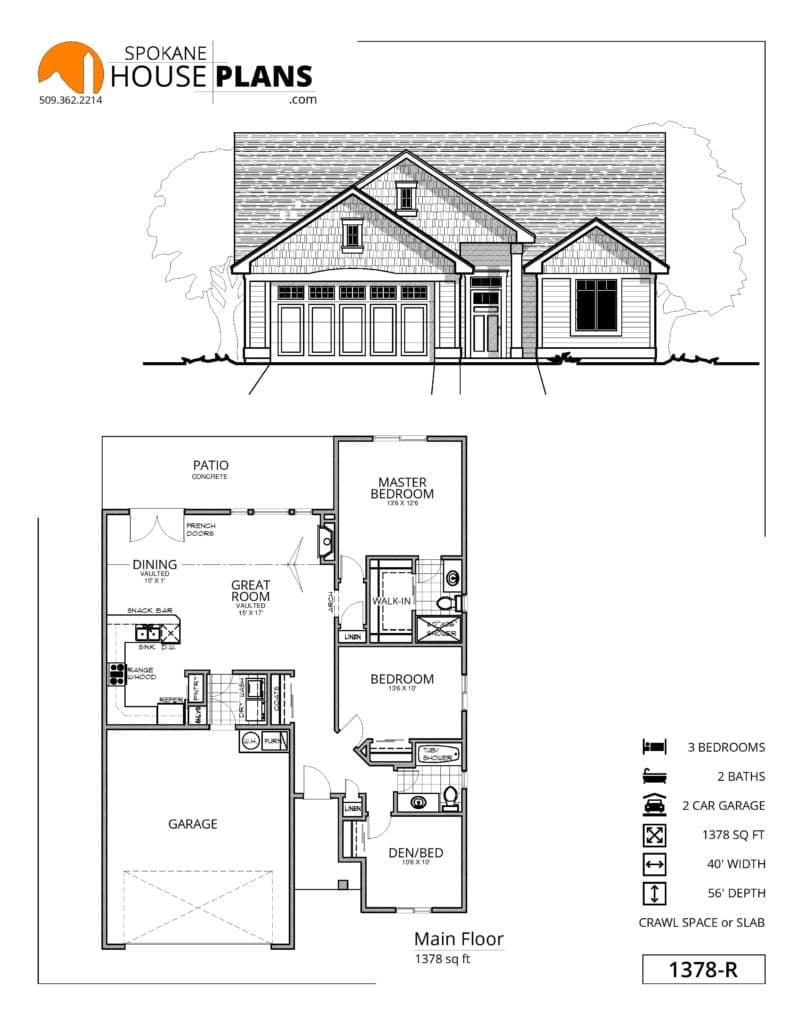 1378-R plan flyer