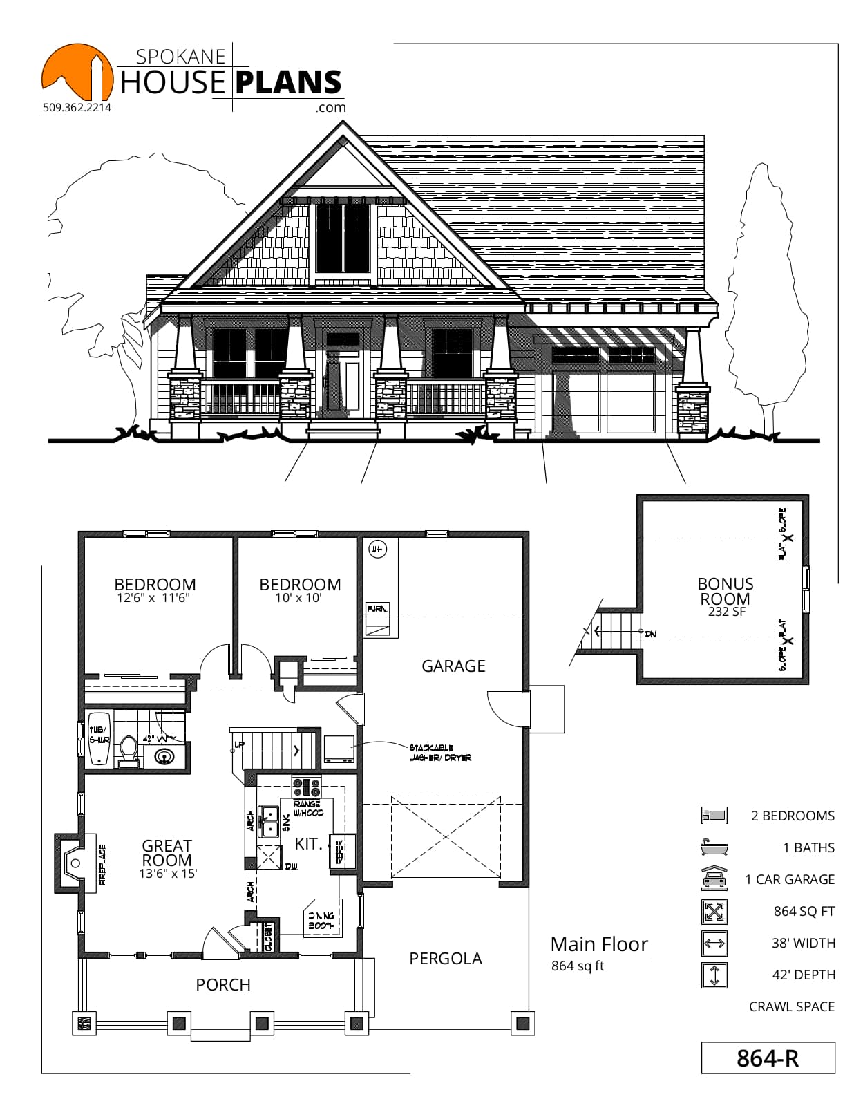 864-R plan flyer