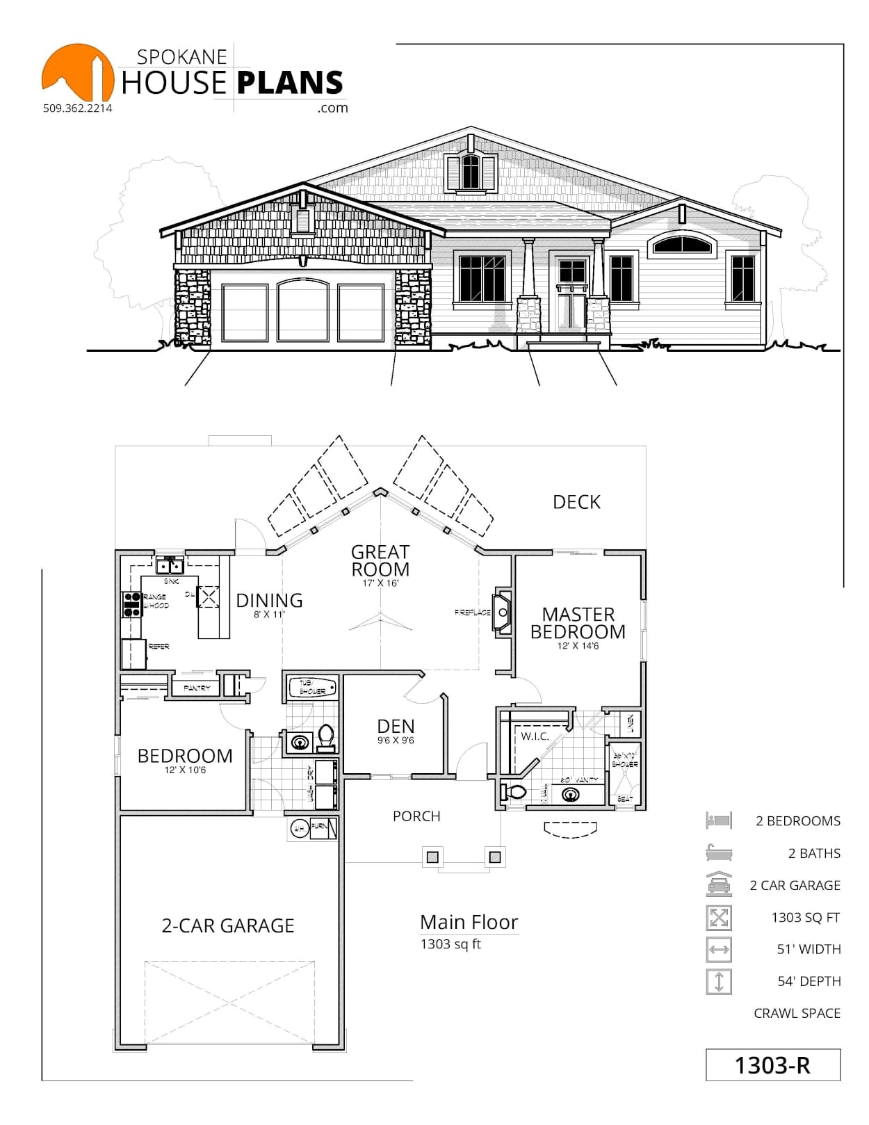 1303-R plan flyer