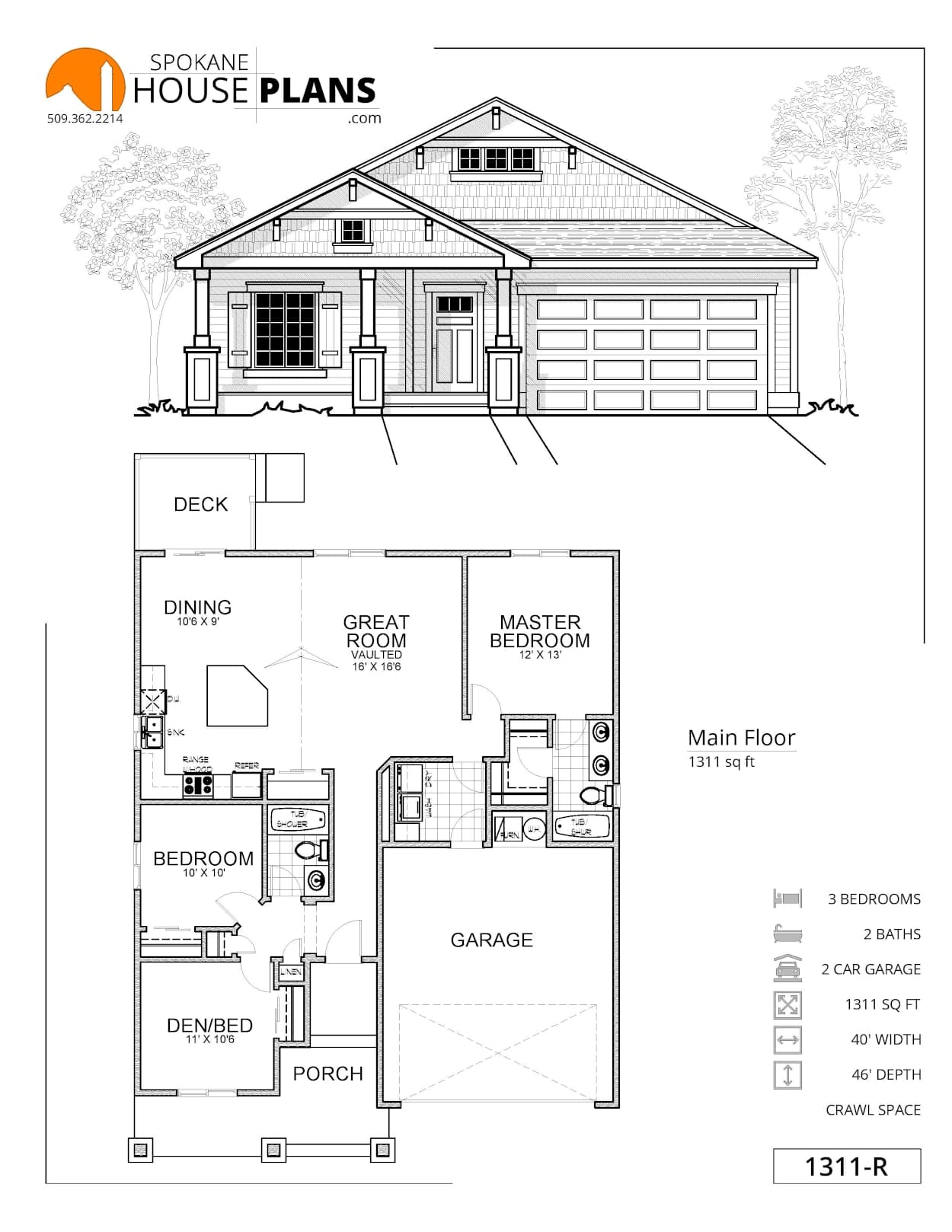1311-R plan flyer
