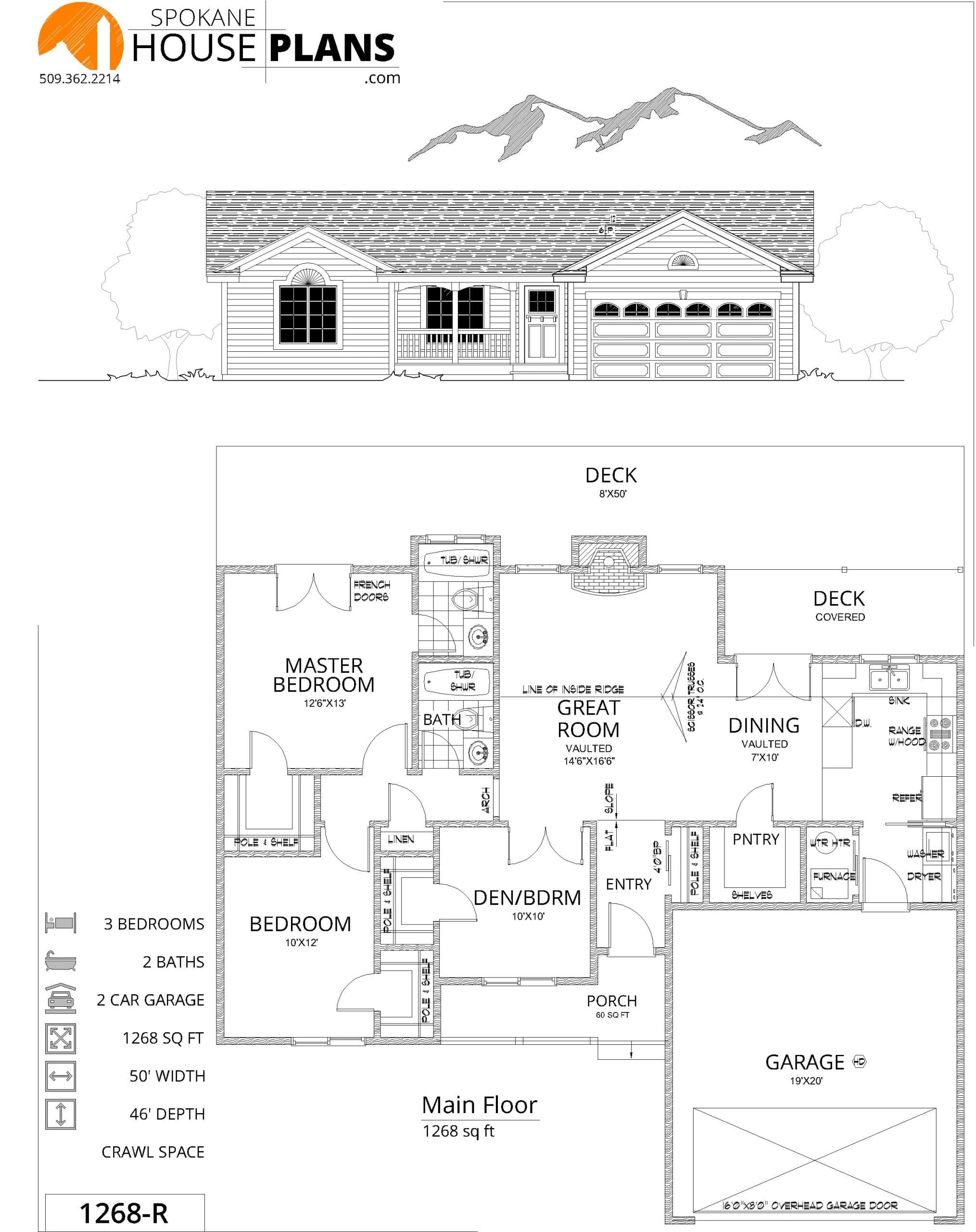 1268-R plan flyer