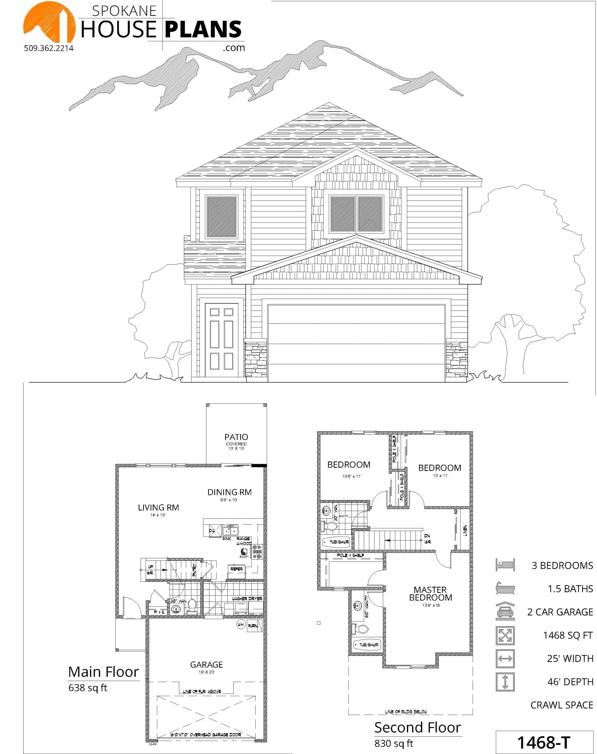 1468-T plan flyer