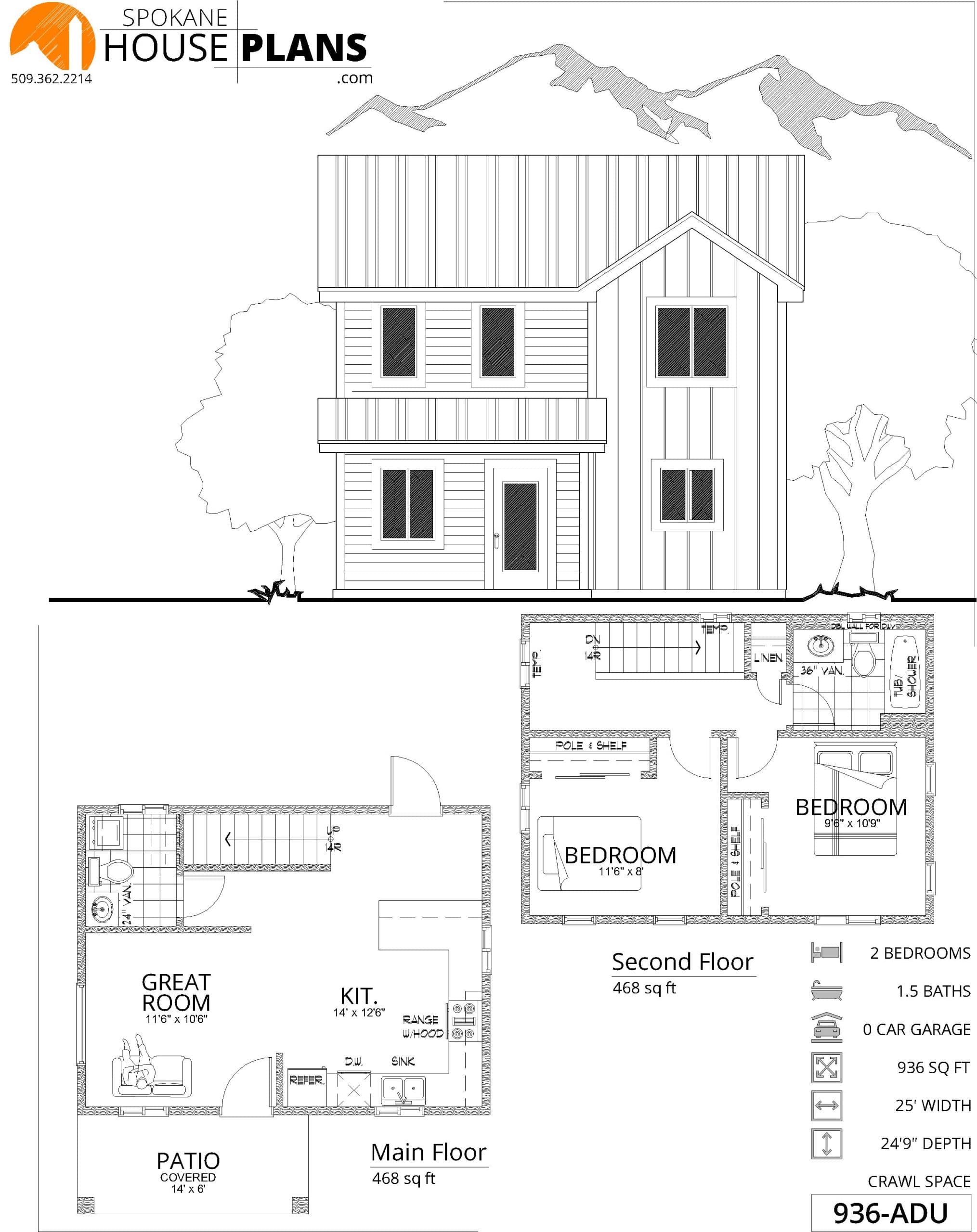 936-ADU plan flyer