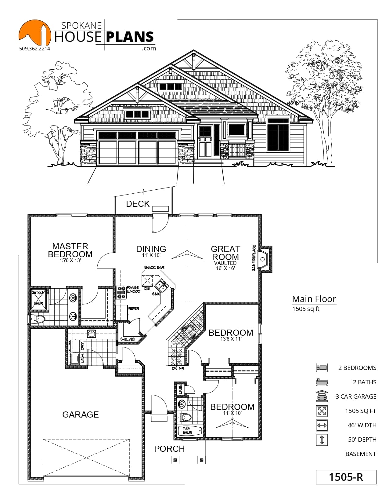 1505-R plan flyer