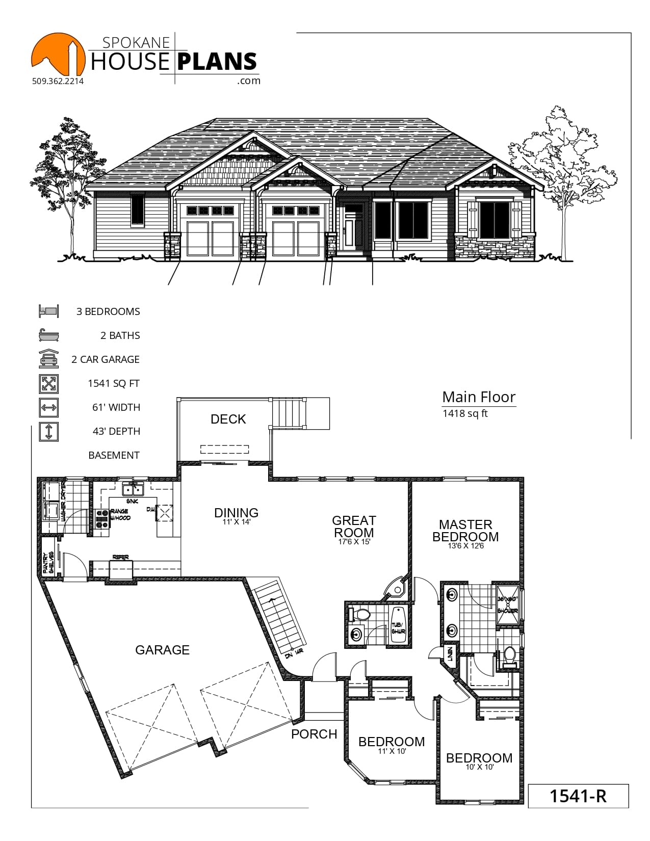 1541-R plan flyer