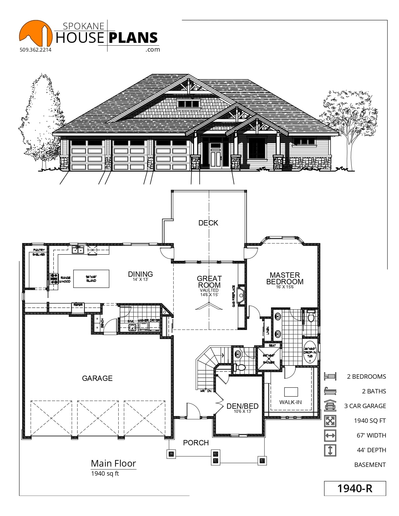 1940-R plan flyer