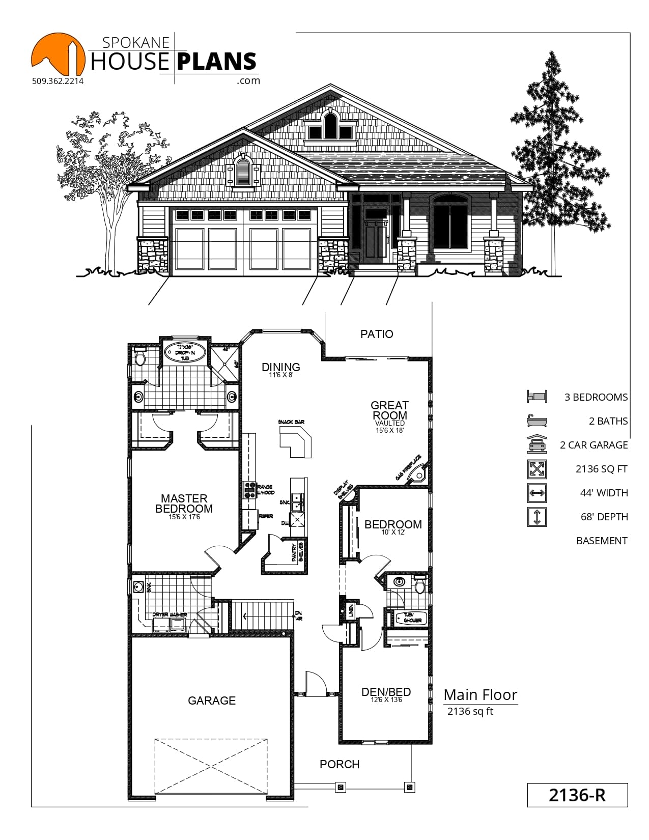 2136-R plan flyer