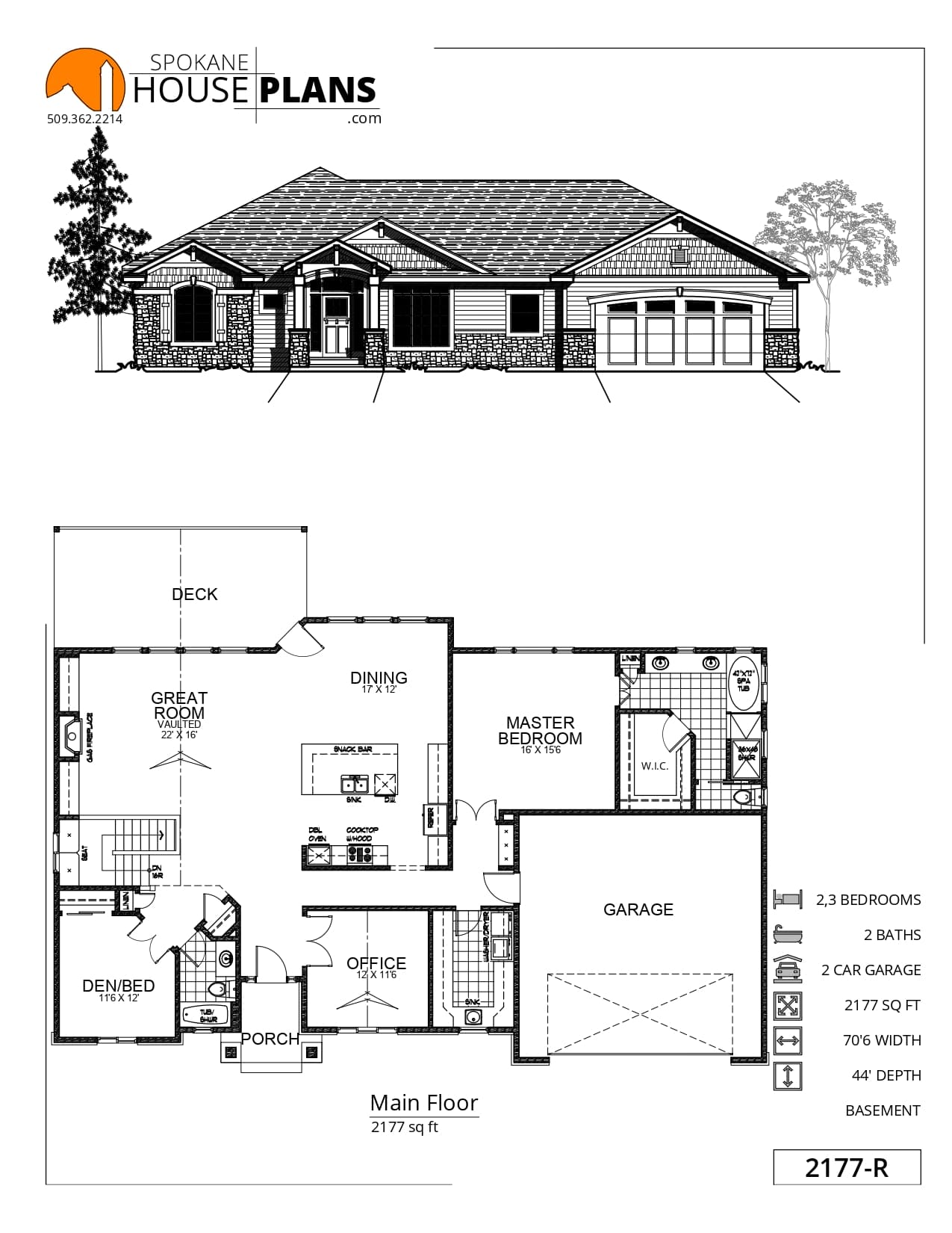 2177-R plan flyer