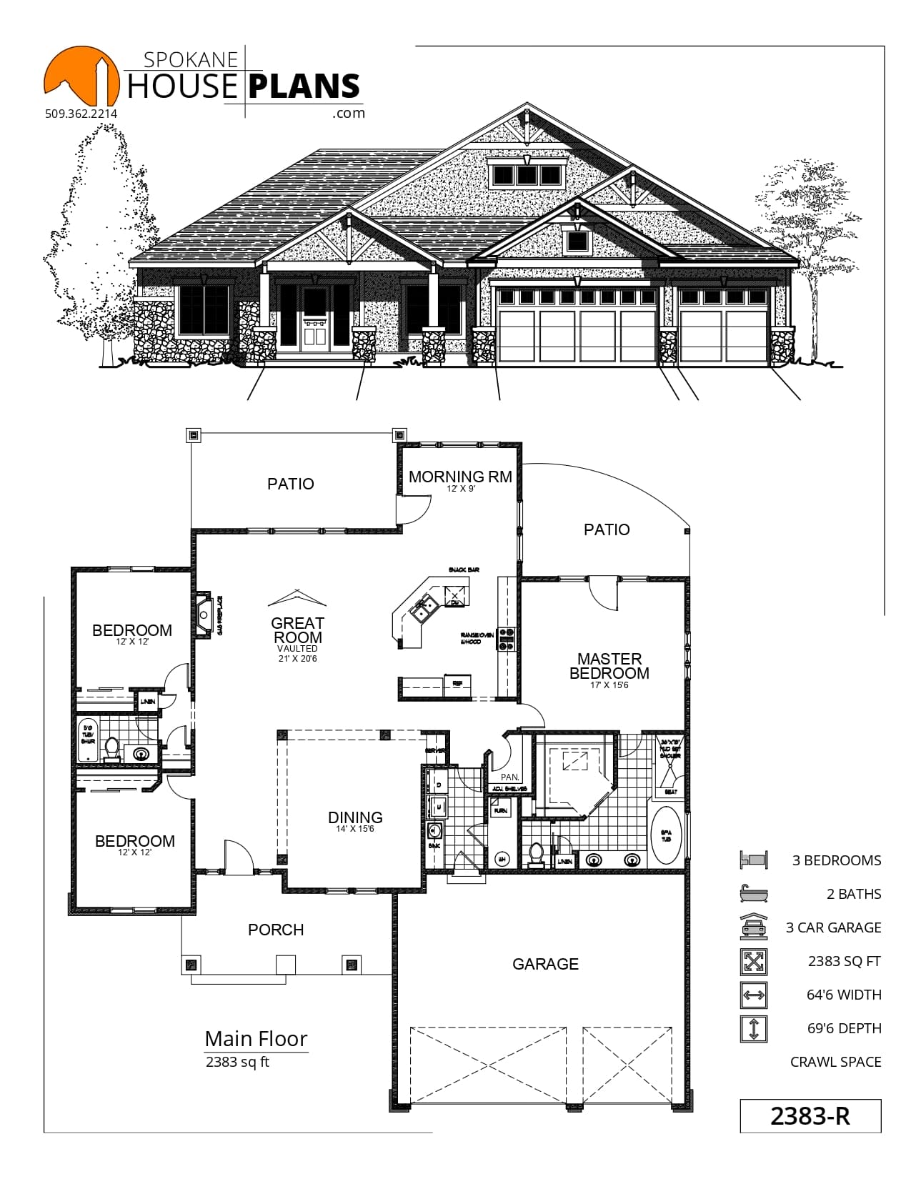2383-R plan flyer
