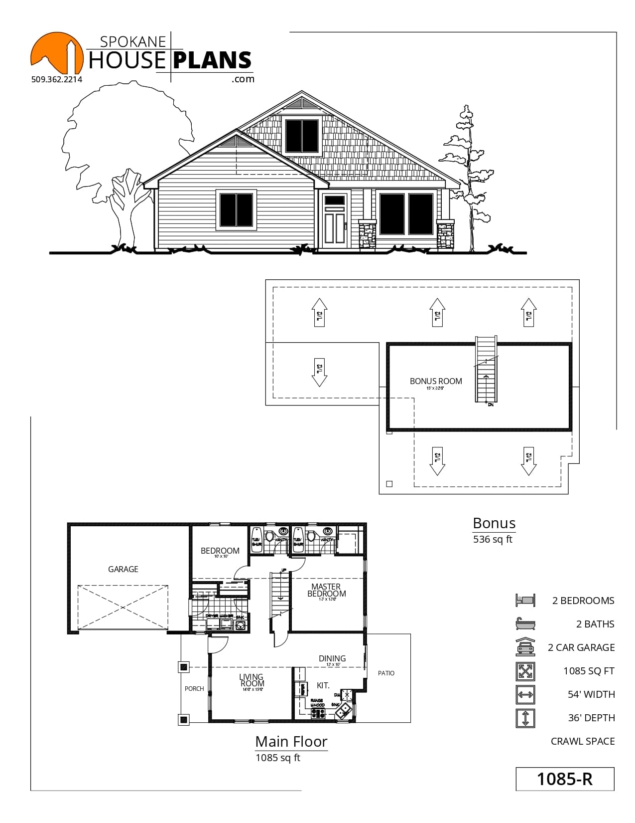 1085-R plan flyer