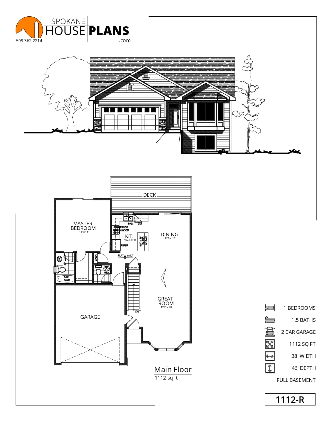 1112-R plan flyer