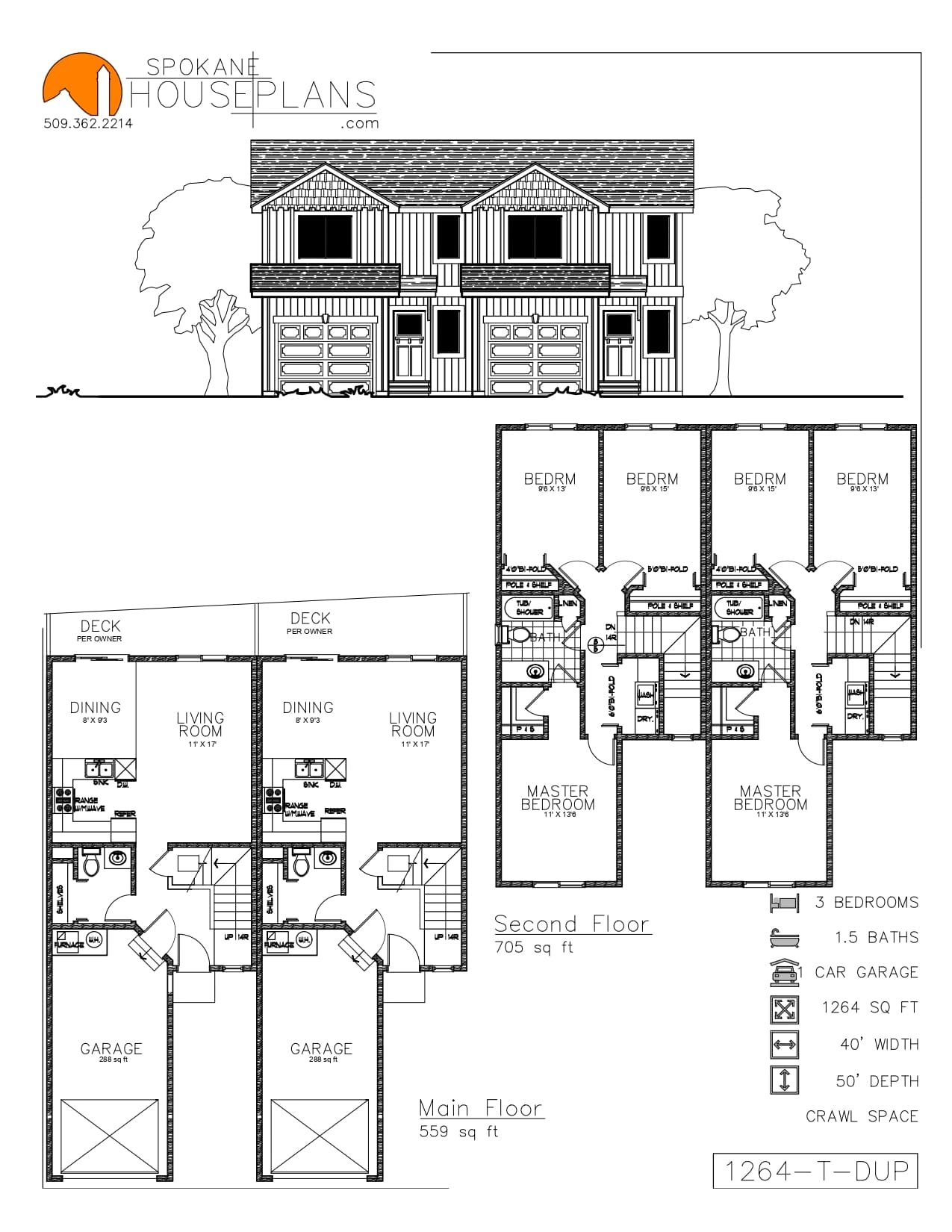 1264-T-DUP plan flyer