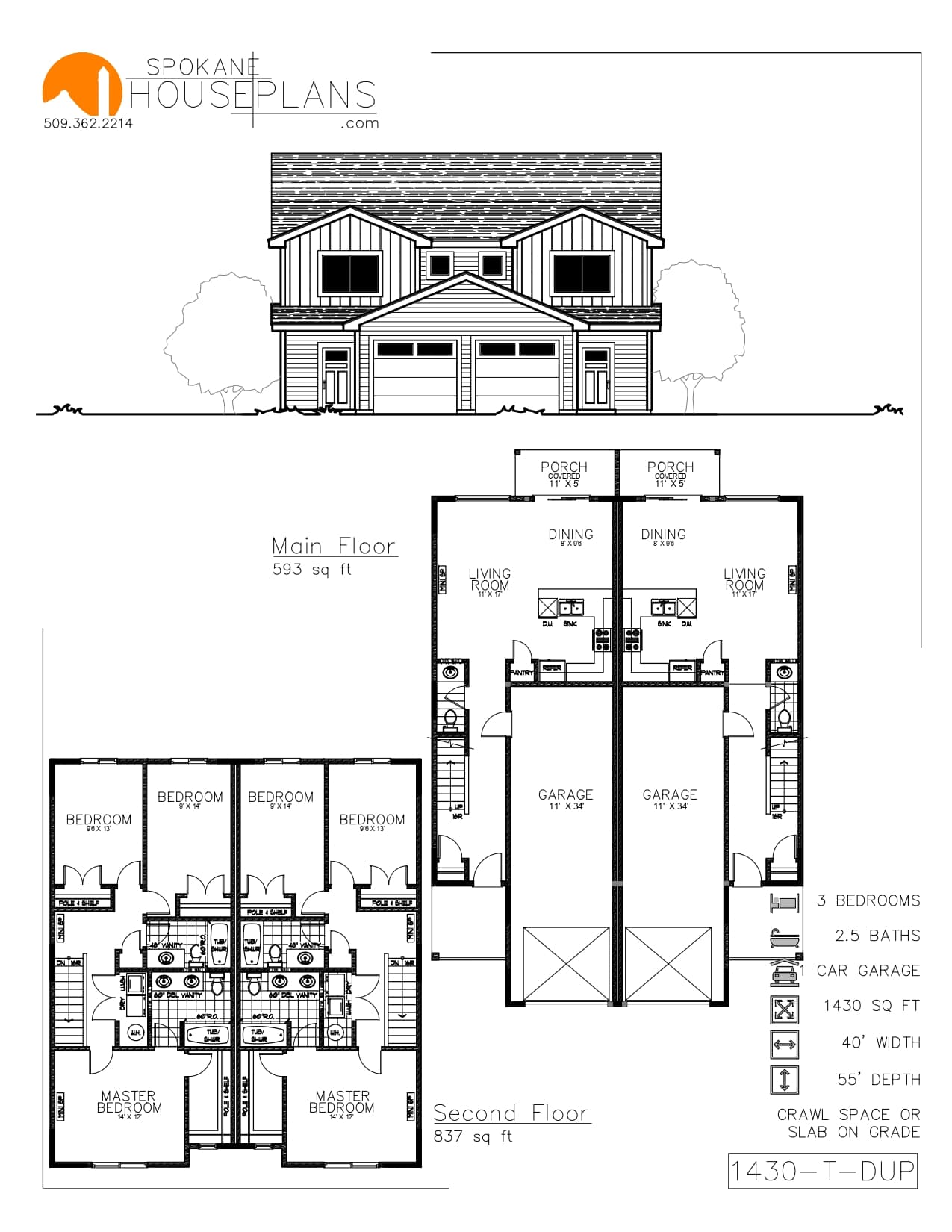 1430-T-DUP plan flyer