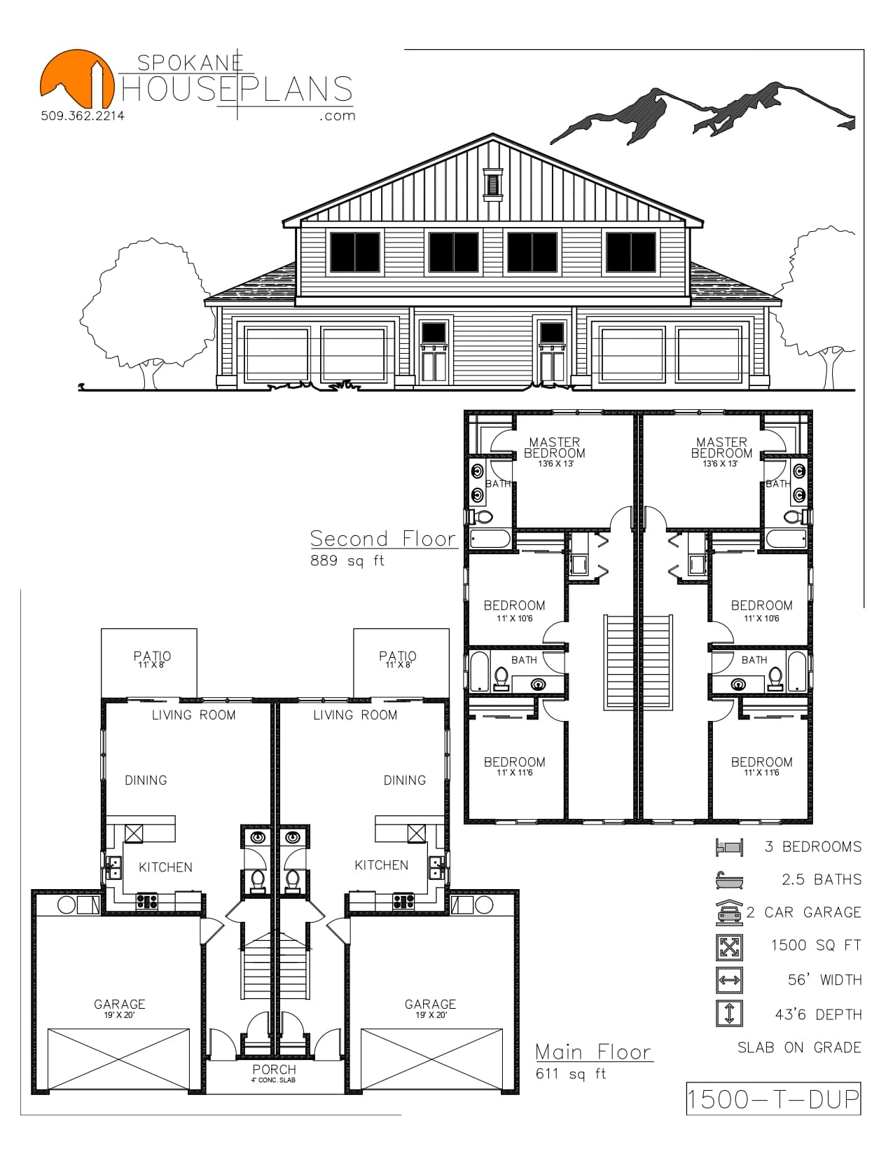 1500-T-DUP plan flyer