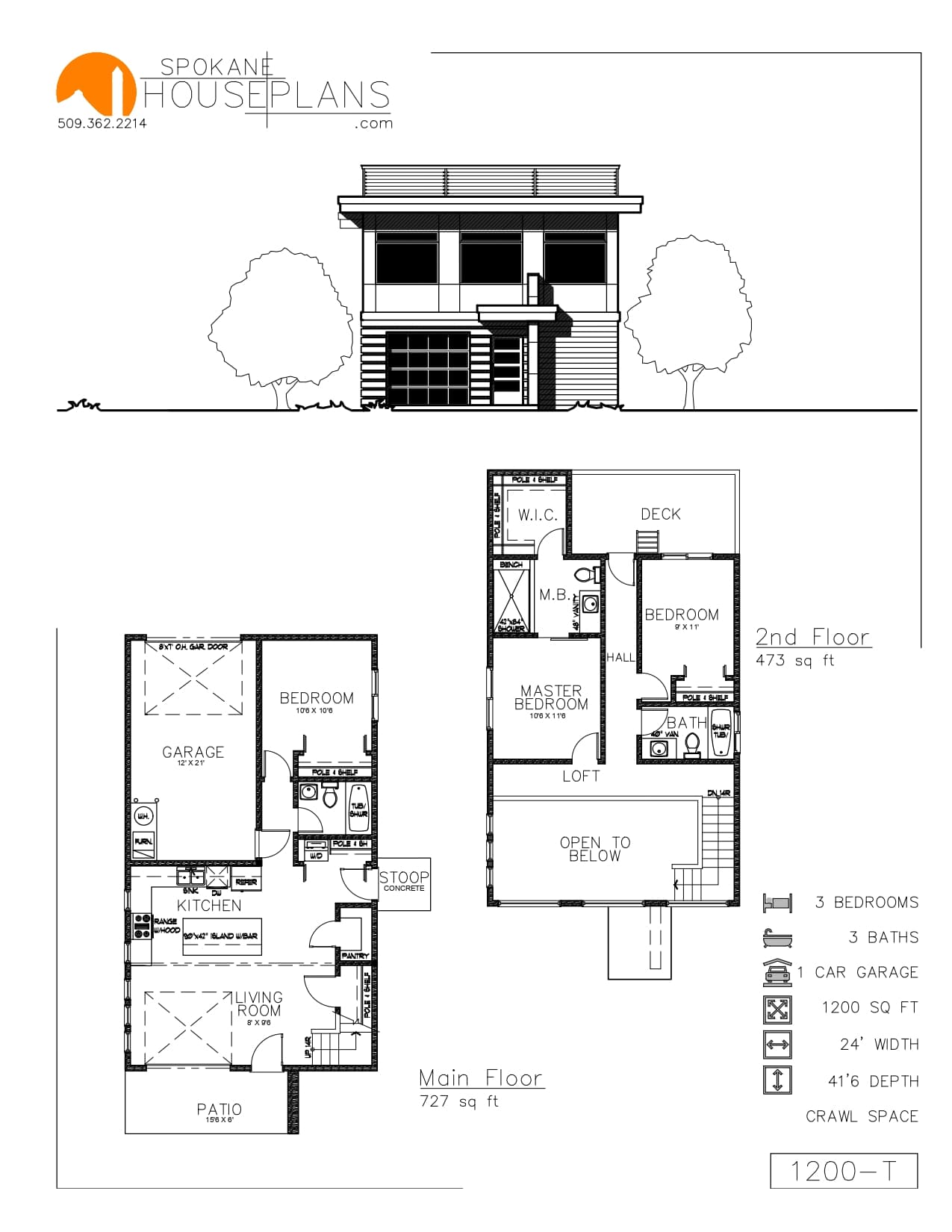 1200-T plan flyer