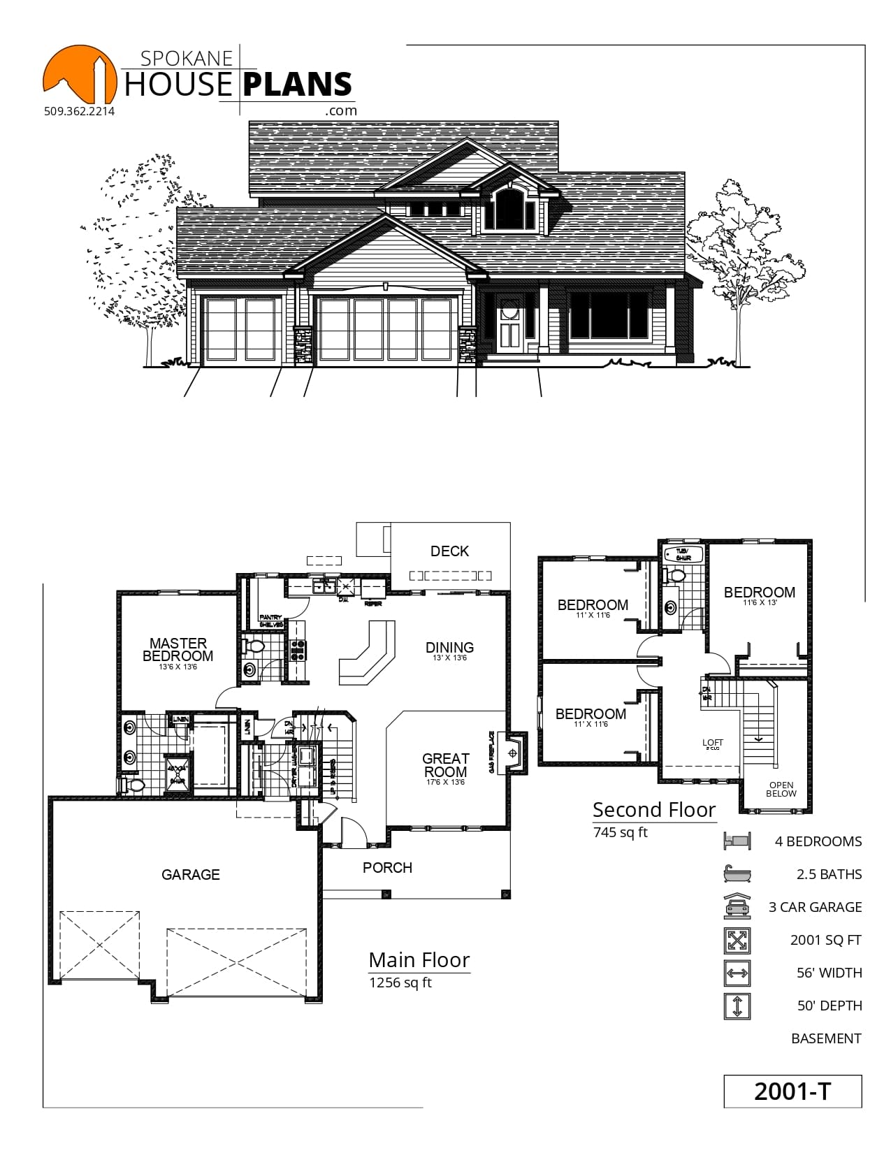 2001-T plan flyer