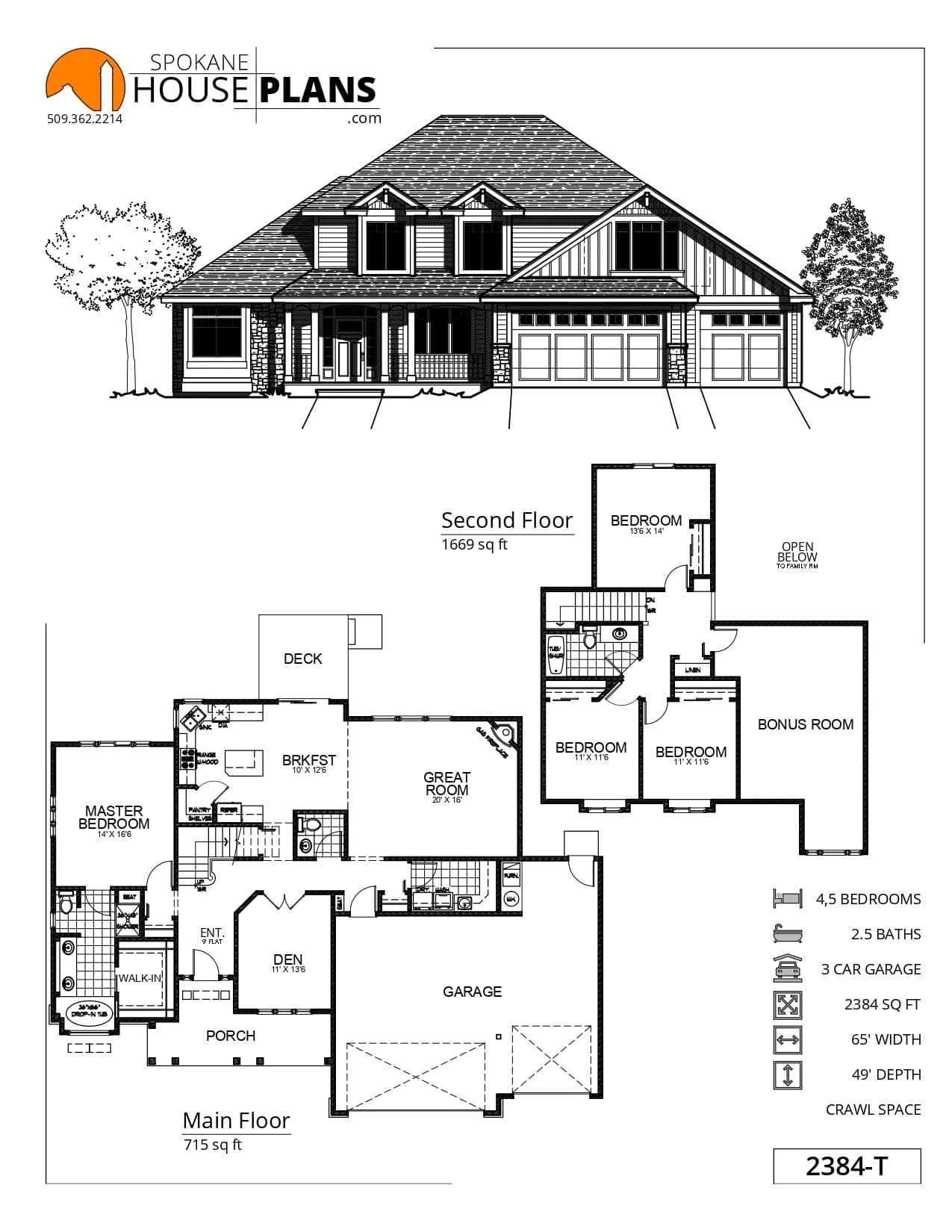 2384-T plan flyer